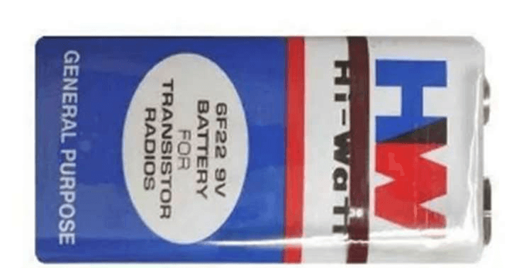 9V HW BATTERY