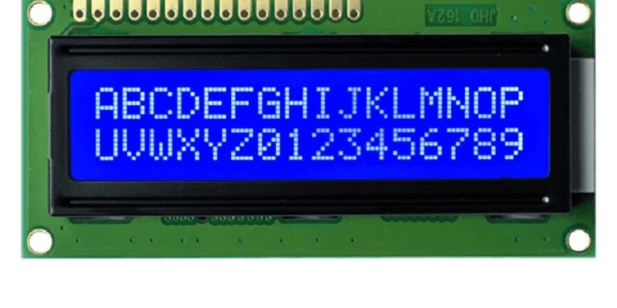 16X2 LCD - BLUE